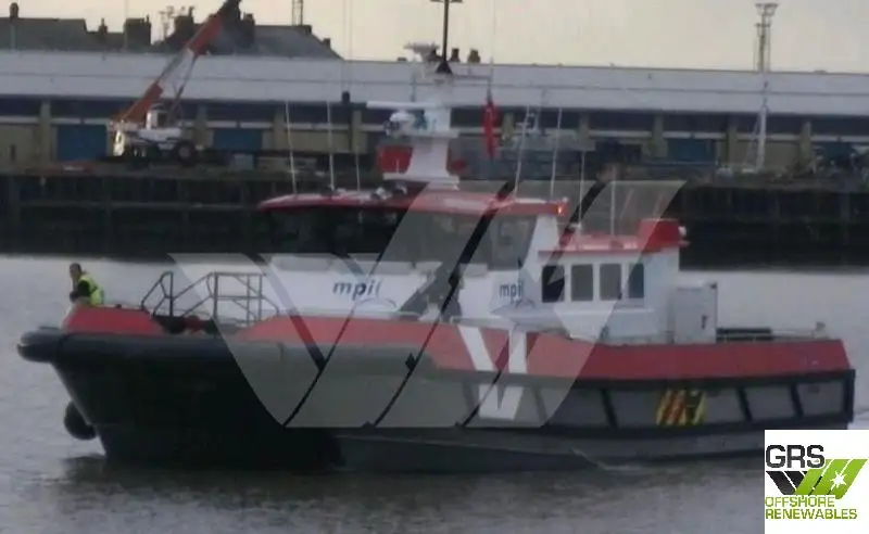 Wind farm service vessel for sale