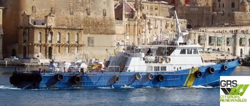 Wind farm service vessel for sale