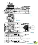 Wind farm service vessel for sale
