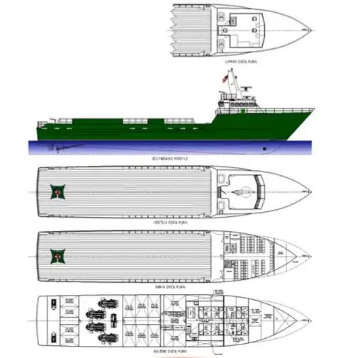Crew boat for sale