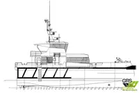 Wind farm service vessel for sale