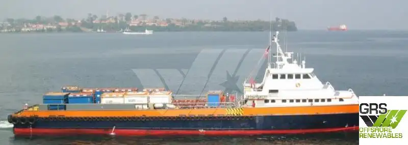 Wind farm service vessel for sale