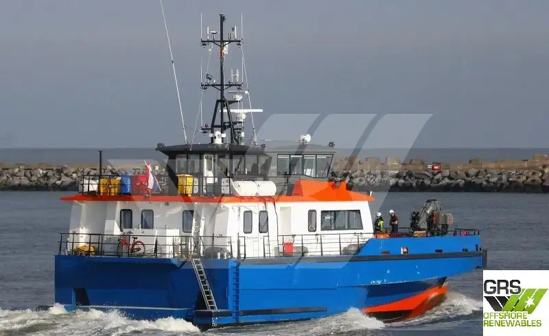 Wind farm service vessel for sale