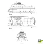 Wind farm service vessel for sale