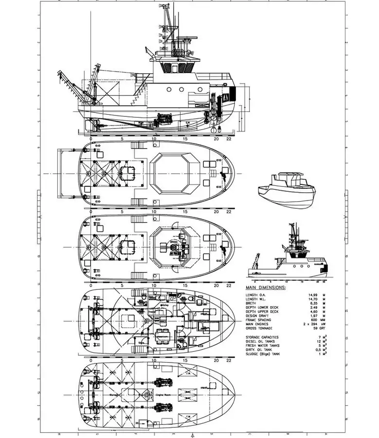 Towboat for sale