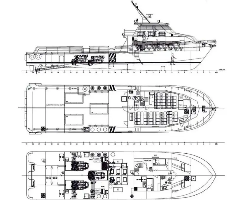 Crew boat for sale