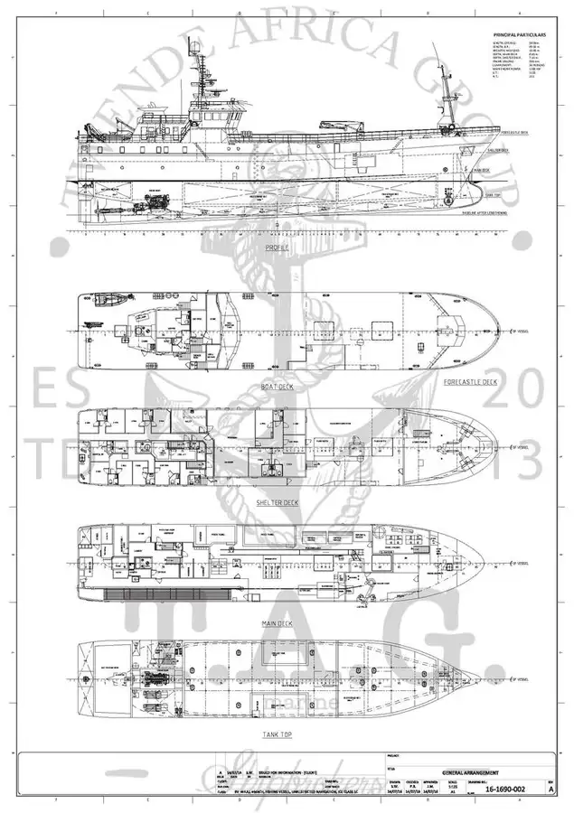 Trawler for sale