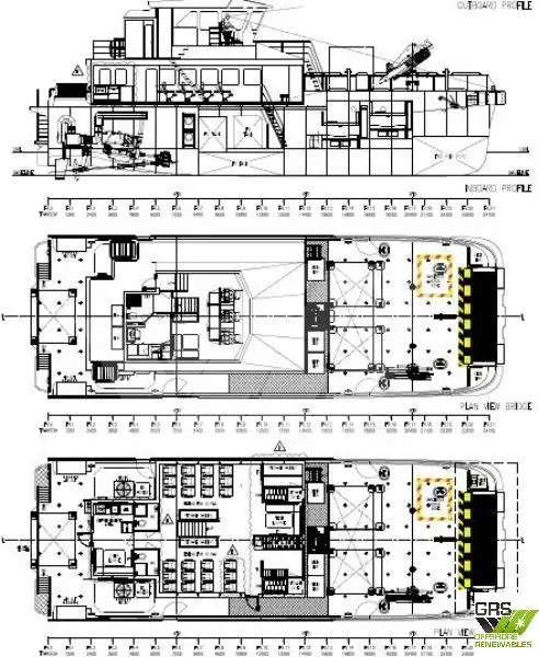 Wind farm service vessel for sale