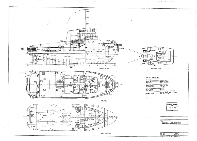 Towboat for sale