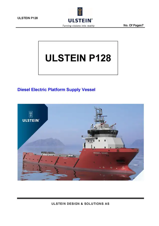 Platform supply vessel (PSV) for sale