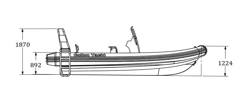 Rigid inflatable boat for sale