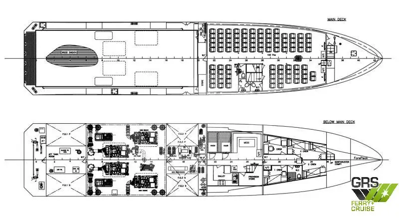 Wind farm service vessel for sale