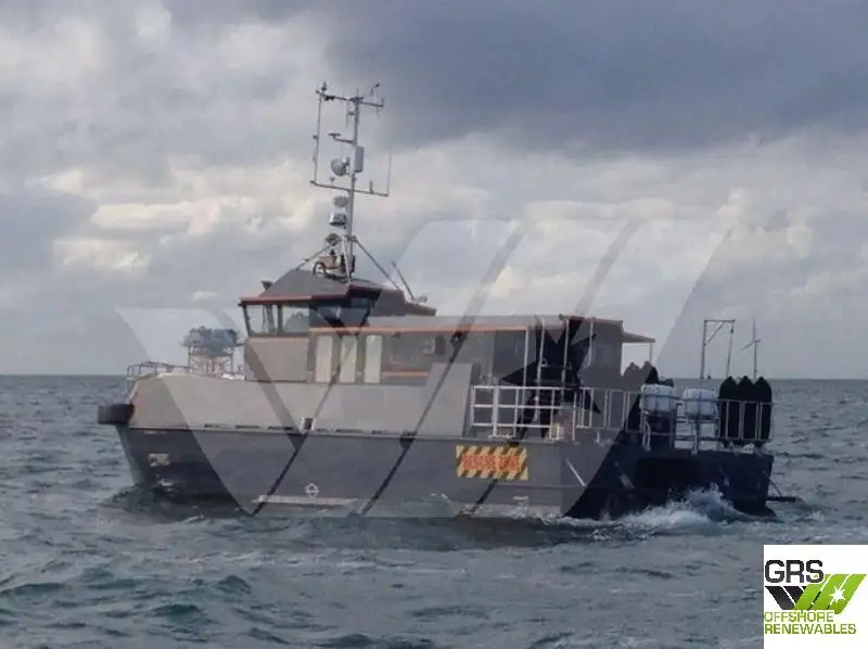 Wind farm service vessel for sale