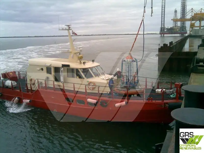 Wind farm service vessel for sale