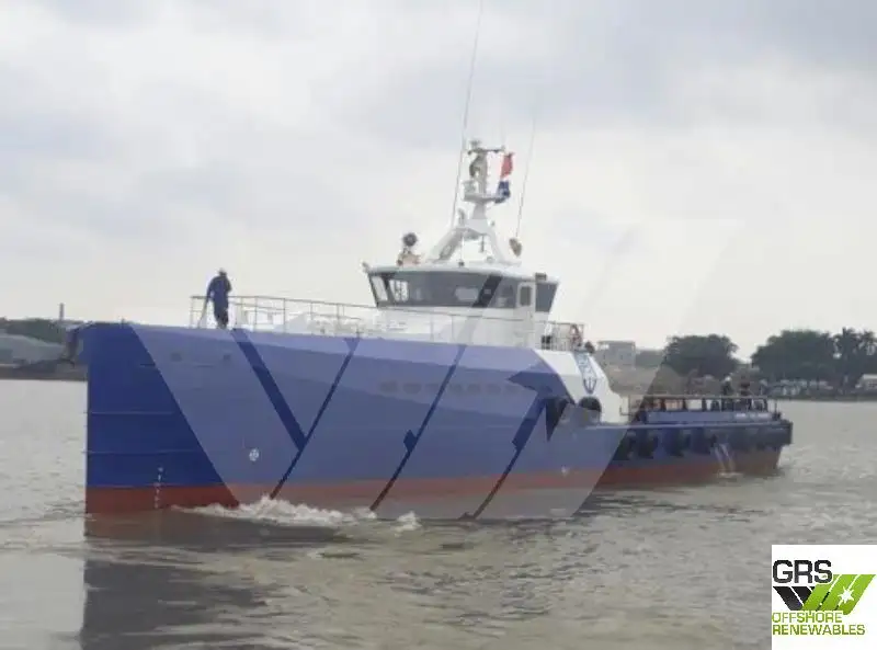 Wind farm service vessel for sale