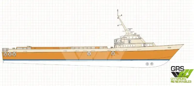 Wind farm service vessel for sale