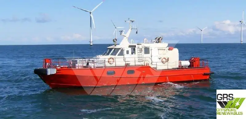 Wind farm service vessel for sale