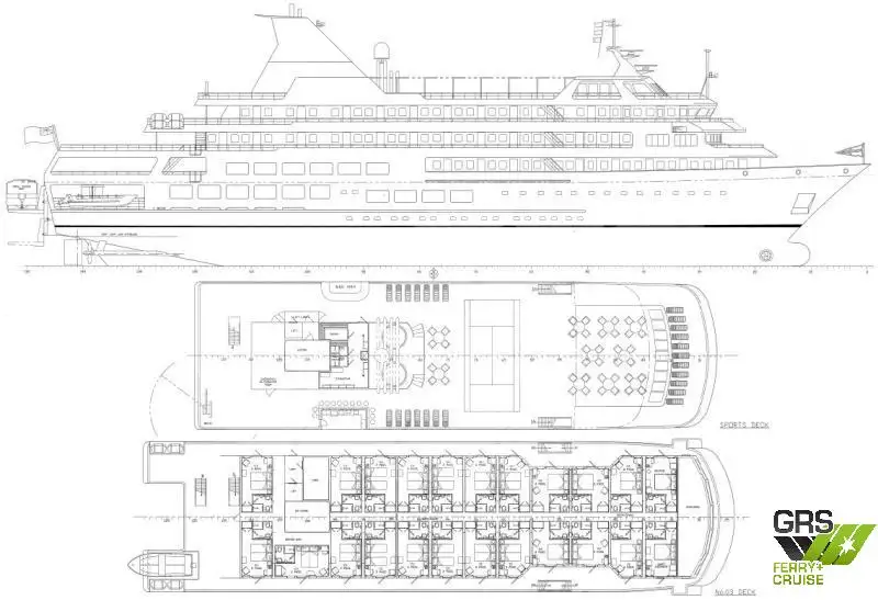Cruise ship for sale