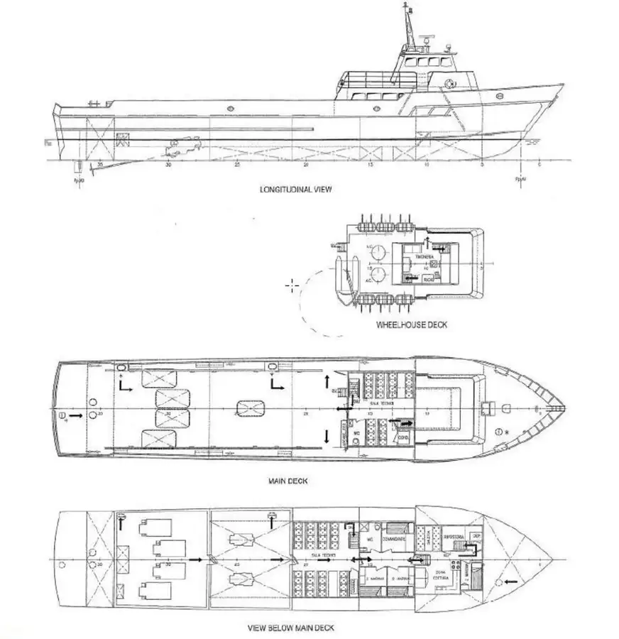 Crew boat for sale
