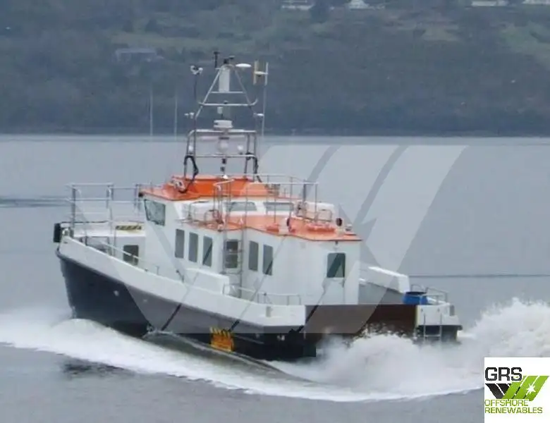 Wind farm service vessel for sale
