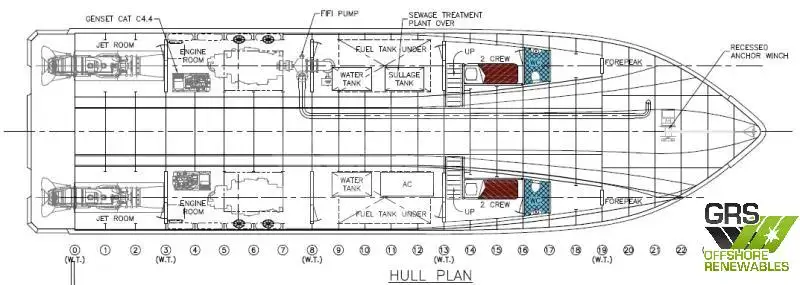 Crew boat for sale