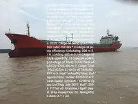 Oil/Chemical tanker for sale
