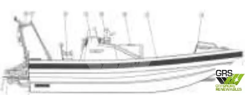Wind farm service vessel for sale
