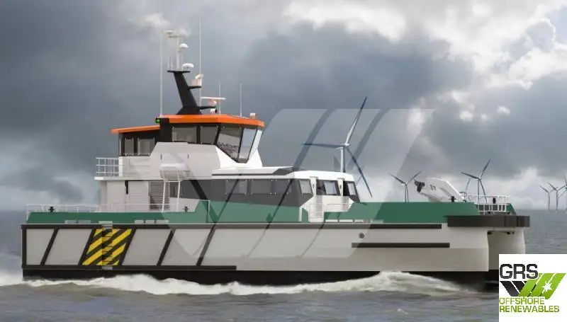 Wind farm service vessel for sale