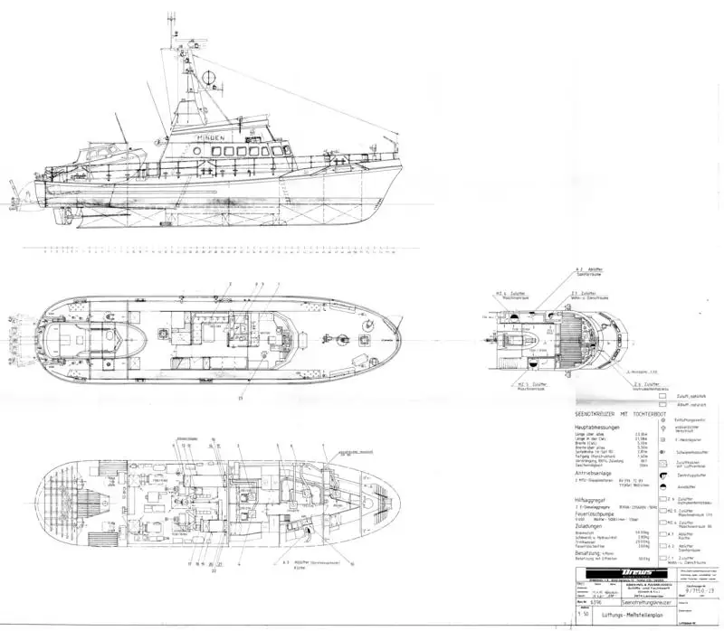 Rescue vessel for sale