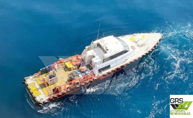 Wind farm service vessel for sale