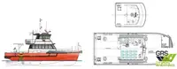 Wind farm service vessel for sale