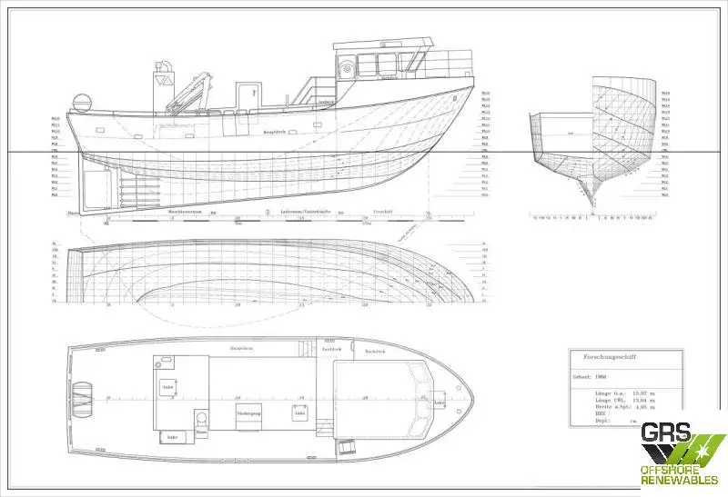 Survey vessel for sale