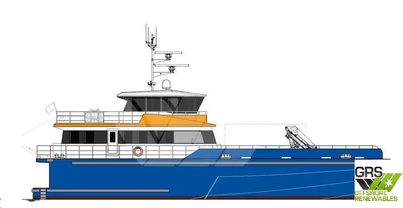Wind farm service vessel for sale