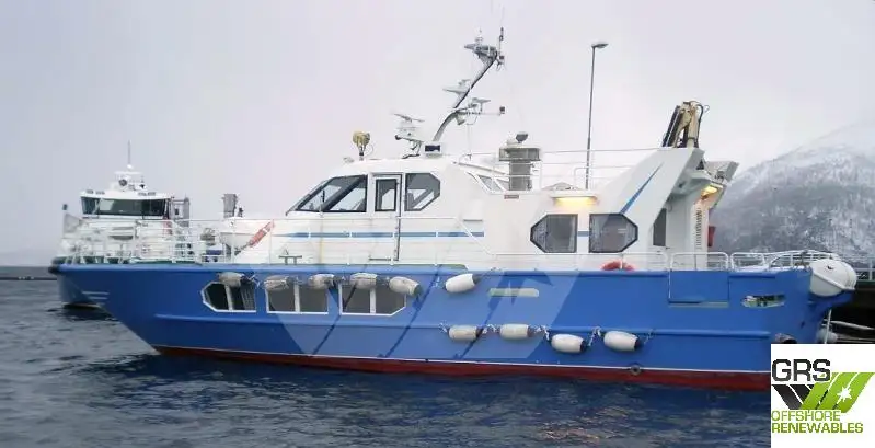 Wind farm service vessel for sale