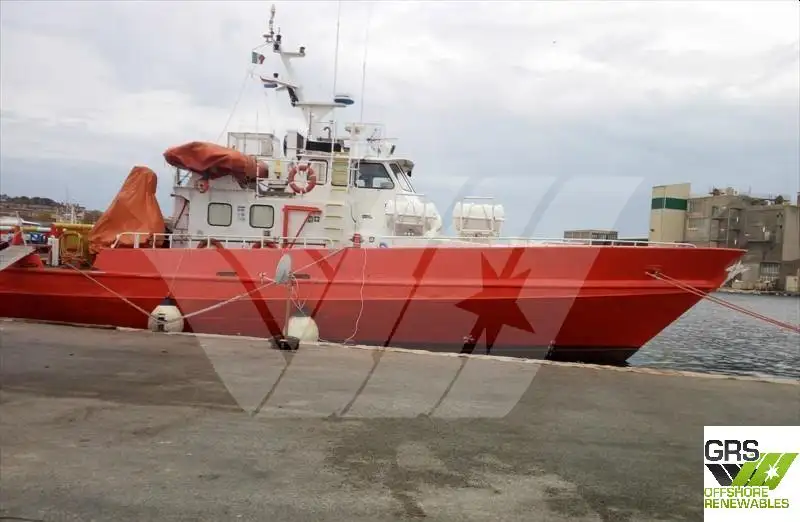 Wind farm service vessel for sale