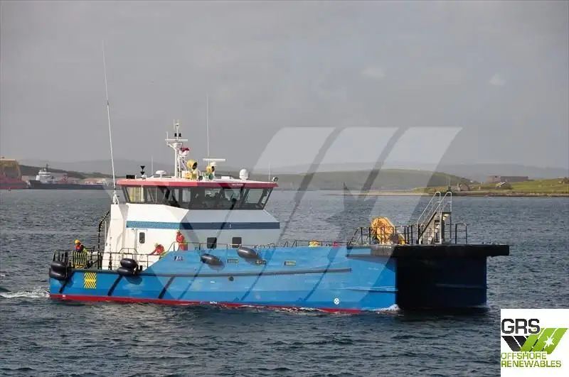 Wind farm service vessel for sale