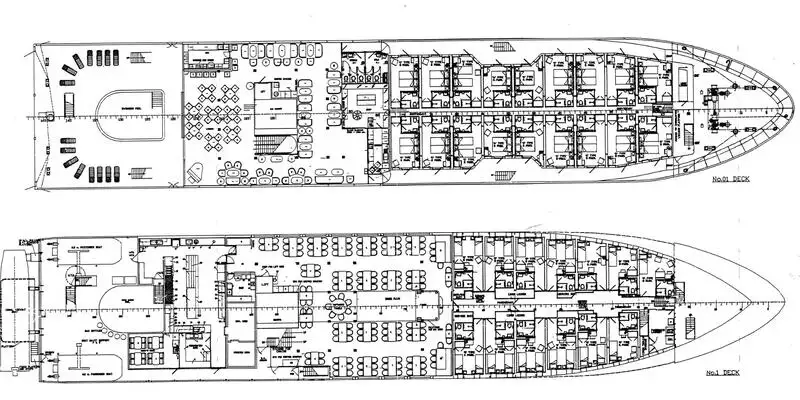 Cruise ship for sale
