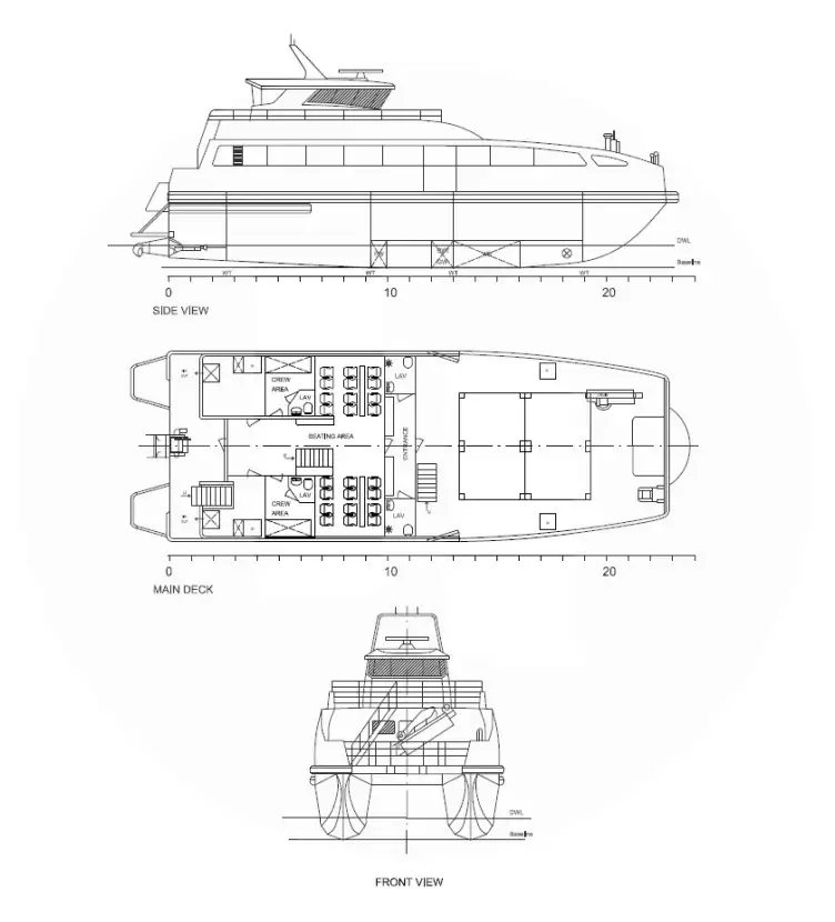Crew boat for sale