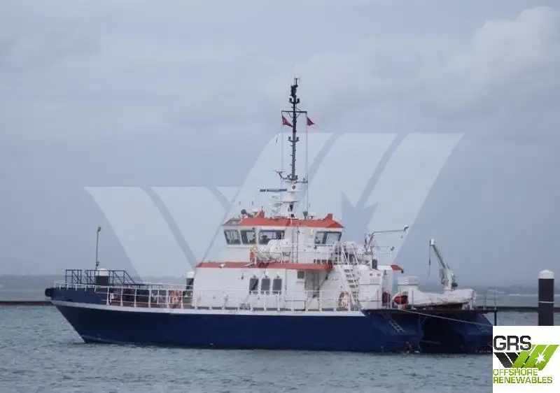 Wind farm service vessel for sale