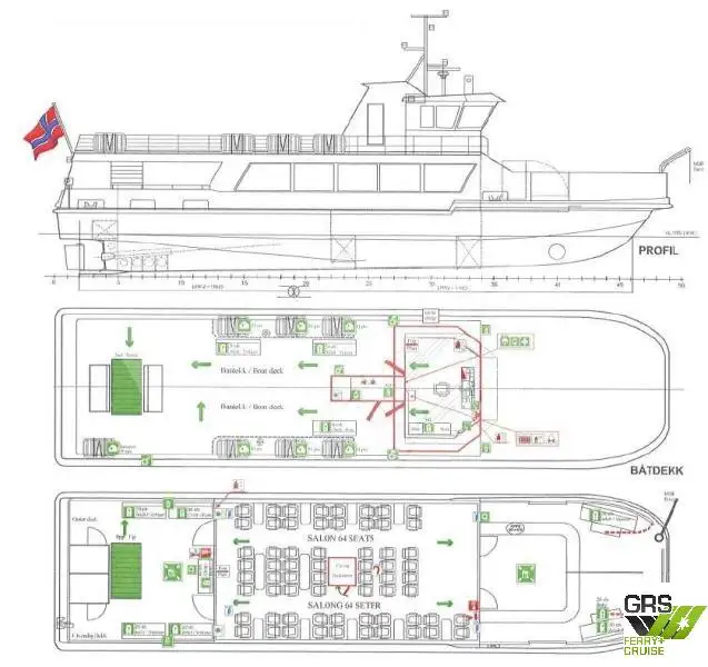 Ferry vessel for sale