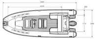 Rigid inflatable boat for sale