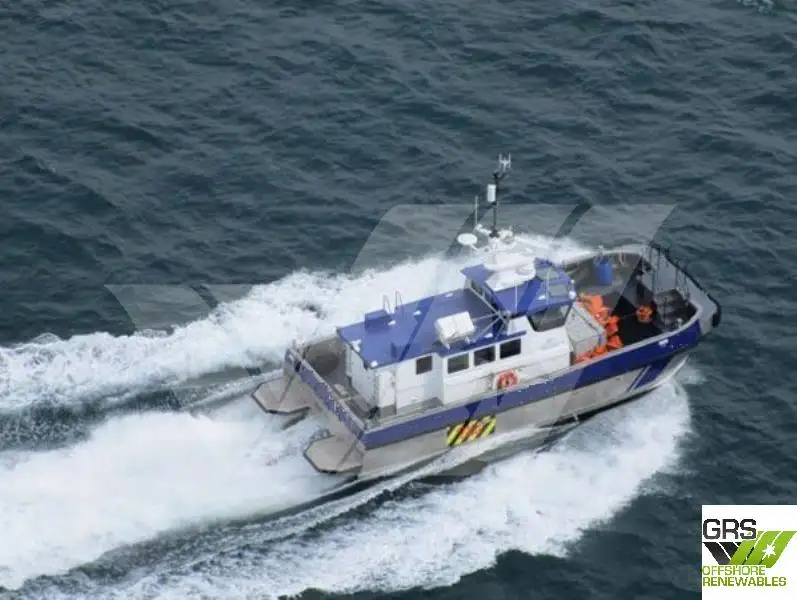 Wind farm service vessel for sale