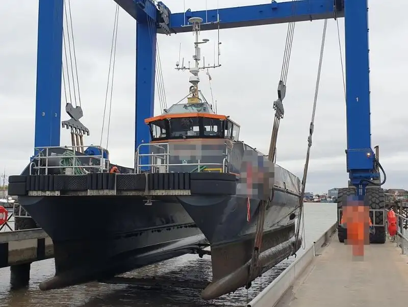 Wind farm service vessel for sale
