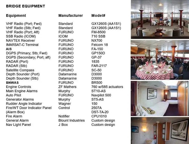 Cruise ship for sale