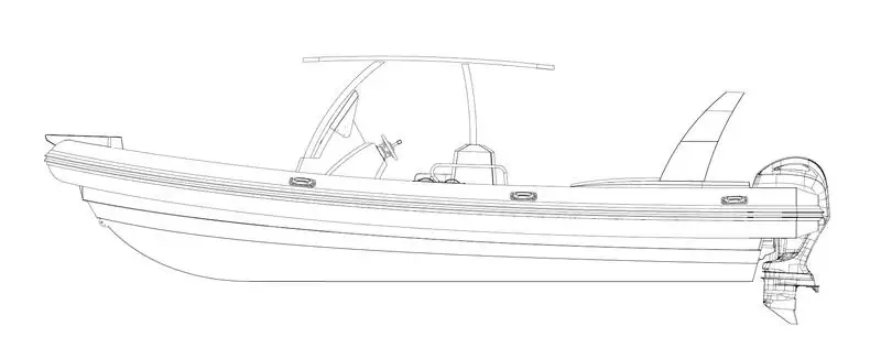 Rigid inflatable boat for sale