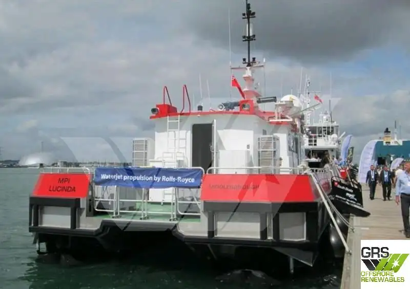 Wind farm service vessel for sale