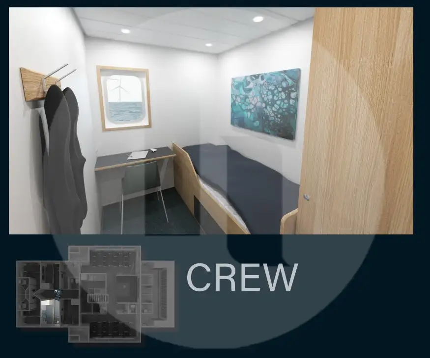Crew boat for sale