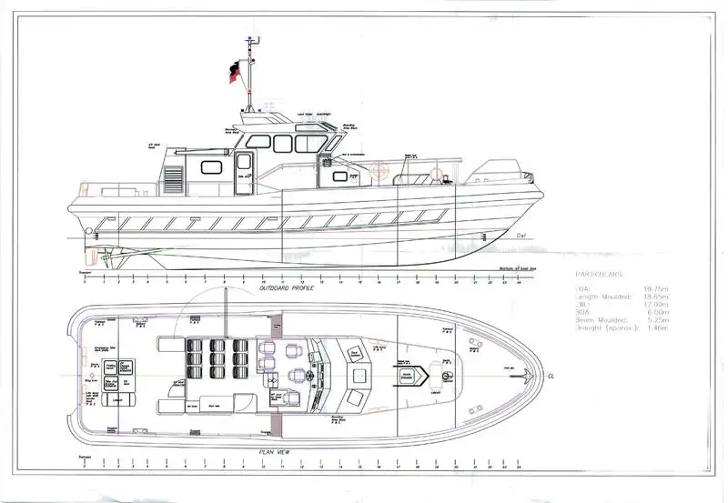 Crew boat for sale