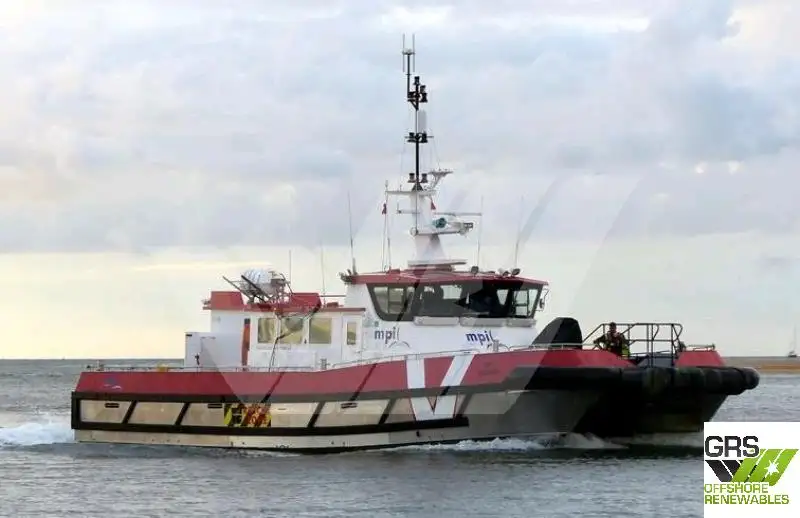 Wind farm service vessel for sale