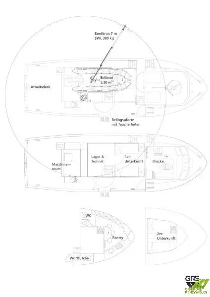Survey vessel for sale